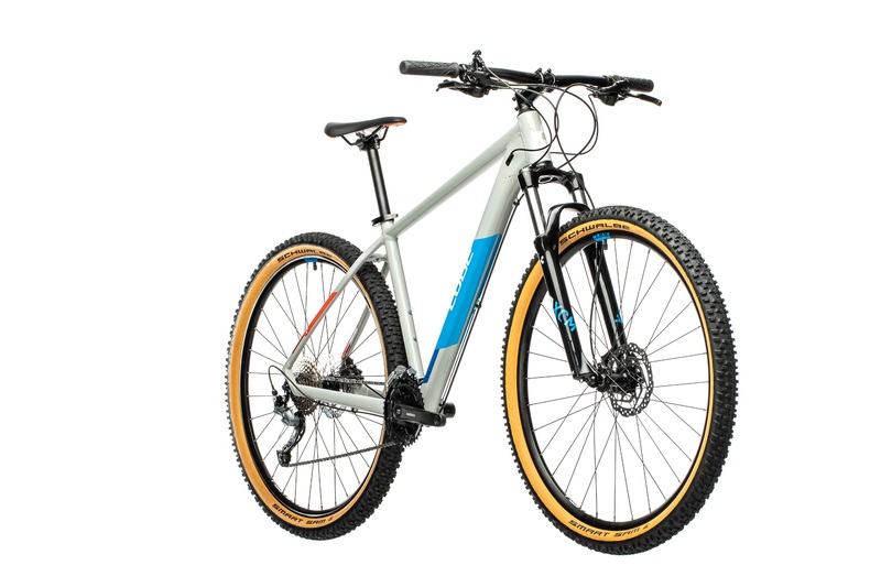 Cube horské kolo AIM SL grey blue red